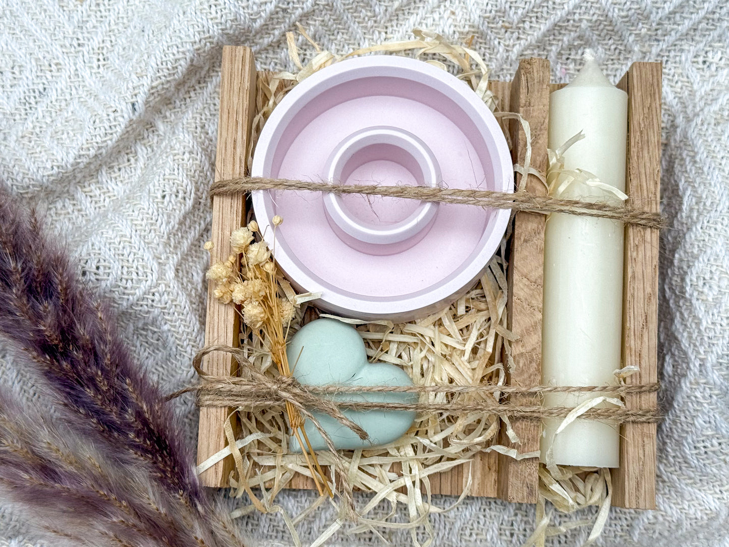 Kerzenlicht mit Herz – stilvolle Geschenkidee für romantische Momente